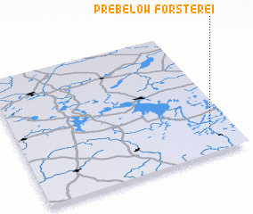 3d view of Försterei Prebelow